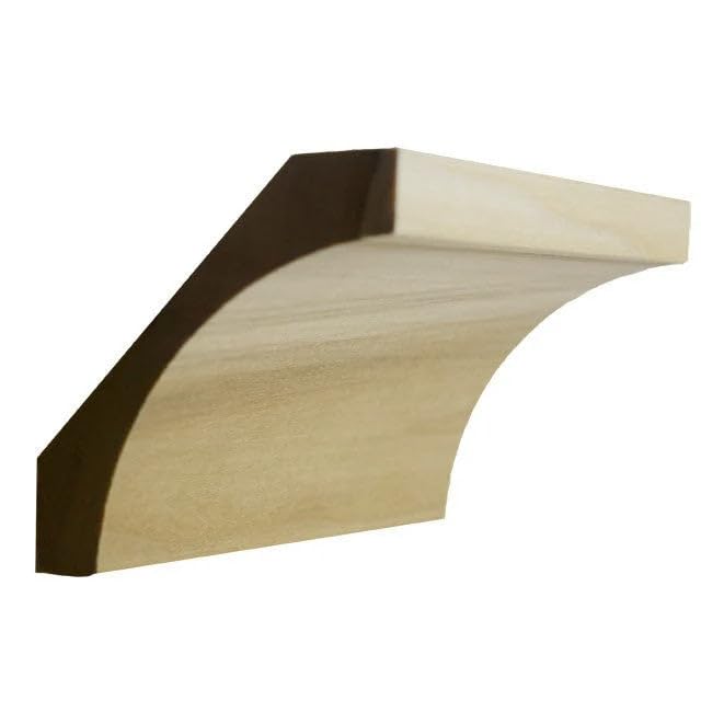 EWCR40 Cove Crown Moulding Trim, 3/4" x 3-3/4", Poplar, 94" Newmouldings