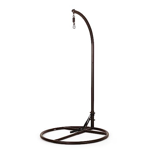 Christopher Knight Home CKH Wicker Tear Drop Hanging Chair, Brown