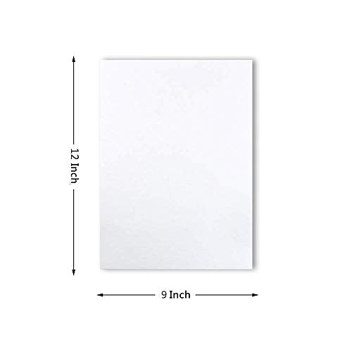 100 Sheets of Practice Watercolor Paper (9" x 12") - 190 GSM, Acid-Free and Cold Pressed.. Perfect for Painting, Sketching or Drawing. Wet, Dry and Mixed Media. Bulk Pack Ashby