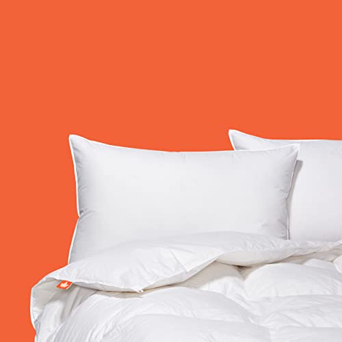 Canadian Down & Feather Co. - All Season Weight 625 Loft White Down Duvet King Size - 360 TC Shell 100% Cotton - Filled in Canada Canadian Down & Feather Company