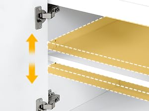 DWVO 24" Small Bathroom Vanity with Sink Combo Set, Wall Mounted Cabinet with Ceramic Sink, Modern Floating Bathroom Cabinet, Double Soft-Close Doors, White DWVO