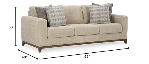 Signature Design by Ashley Parklynn Classic Sofa for Living Room, Beige Signature Design by Ashley