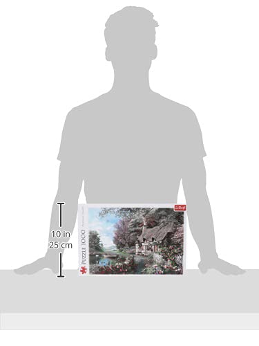 Trefl Charming Nook 1000 Piece Jigsaw Puzzle Red 27"x19" Print, DIY Puzzle, Creative Fun, Classic Puzzle for Adults and Children from 12 Years Old Trefl
