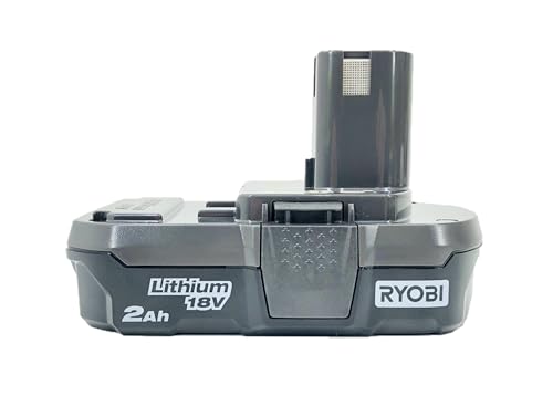 Ryobi P190 2.0 Amp Hour Compact 18V Lithium Ion Battery w/ Cold Weather Performance and (Charger Not Included / Battery Only) RYOBI