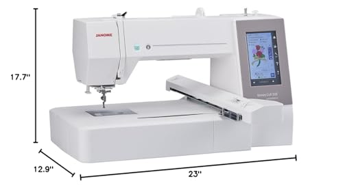 Janome Memory Craft 550E Limited Edition 14x7.9" Embroidery Machine