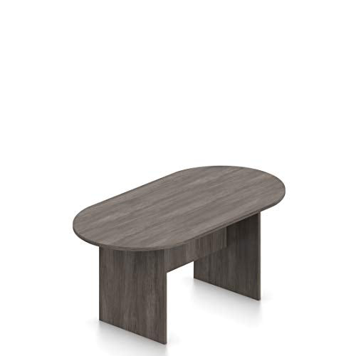 GOF 6FT, 8FT, 10FT Conference Table Chair (G6751Sandbar) Set, Cherry, Espresso, Mahogany, Walnut, Artisan Grey (6ft, Artisan Grey) GOF