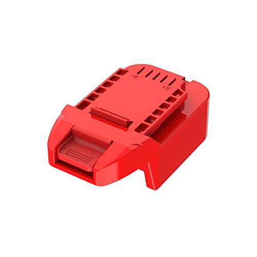 Adapter Fits Ba uer 20v Cordless Tools for Milwaukee M18 RED (NOT V18) Slider Lithium Batteries - Adapter Only LQ-18RY