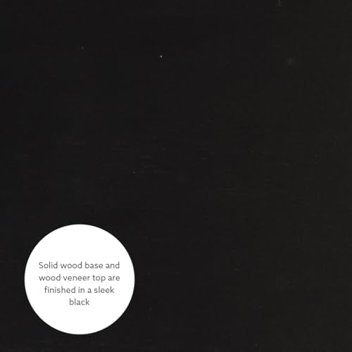 Linon Black 36 inch Counter Height Pub Claridge Table Linon