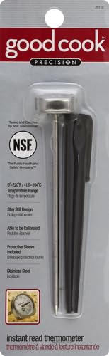 Good Cook 25110 Classic Instant Read Thermometer, 1 EA, Black GoodCook