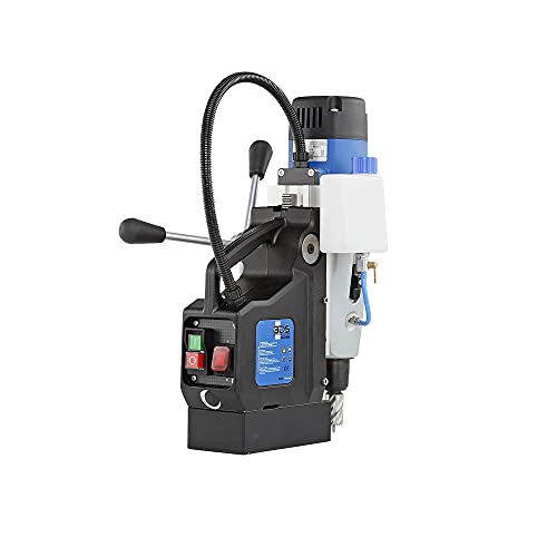 CS Unitec | MABasic 400 Portable Magnetic Drill Press | 1050W 2-Speed Benchtop Power Drill Machine w/up to 1-5/8" Diameter & 6-1/3" Depth of Cut CS Unitec