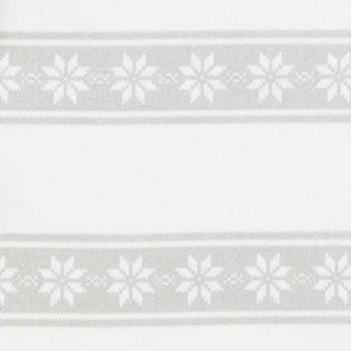 Eddie Bauer - Queen Sheets, Cotton Flannel Bedding Set, Brushed For Extra Softness, Cozy Home Decor (Snowflake Fair Isle, Queen) Eddie Bauer