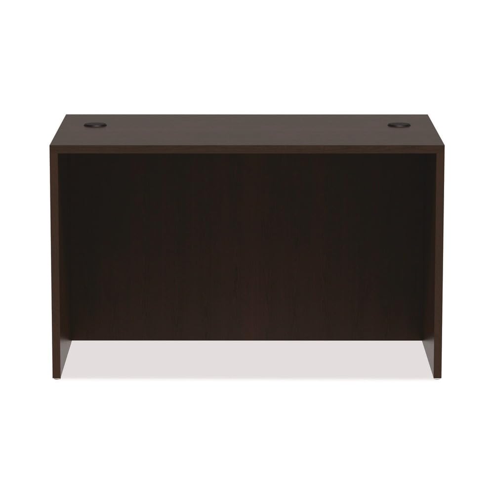Alera Alera Valencia Series Straight Front Desk Shell, 47.25" X 29.5" X 29.63", Espresso Alera