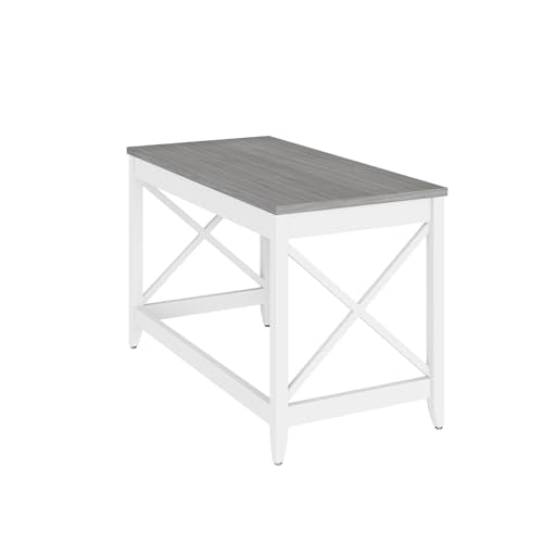 Alera ALEWSF4824GY 47.24 in. x 23.62 in. x 29.53 in. Farmhouse Writing Desk - Gray Alera