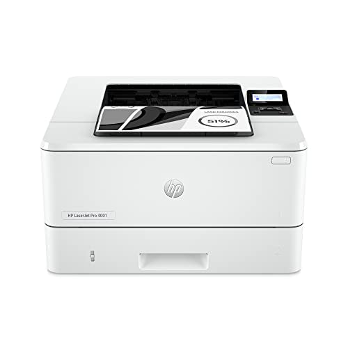 HP LaserJet Pro 4001dn Printer, Print, Fast speeds, Easy setup, Mobile printing, Advanced security, Best-for-small teams, Ethernet/USB only HP