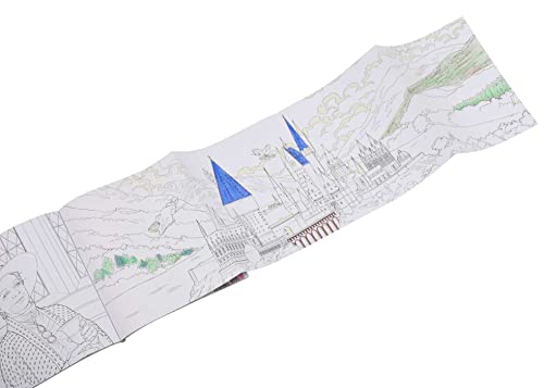 Harry Potter Glow in the Dark Coloring Book WoodArtSupply