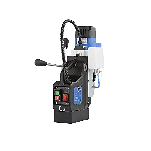 CS Unitec | MABasic 400 Portable Magnetic Drill Press | 1050W 2-Speed Benchtop Power Drill Machine w/up to 1-5/8" Diameter & 6-1/3" Depth of Cut CS Unitec