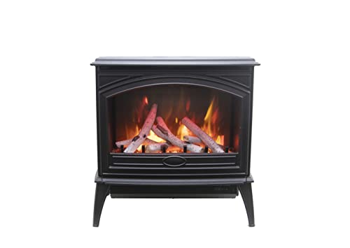 Sierra Flame E-70 Cast Iron Electric Fireplace Amantii