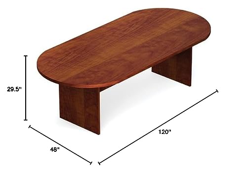 Offices To Go Superior 95" Racetrack Conference Table, American Dark Cherry (TDSL9544RSADC) Offices To Go