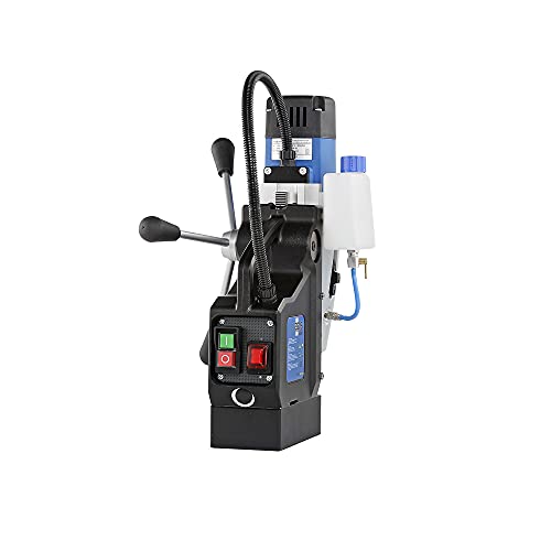 CS Unitec | MABasic 400 Portable Magnetic Drill Press | 1050W 2-Speed Benchtop Power Drill Machine w/up to 1-5/8" Diameter & 6-1/3" Depth of Cut CS Unitec
