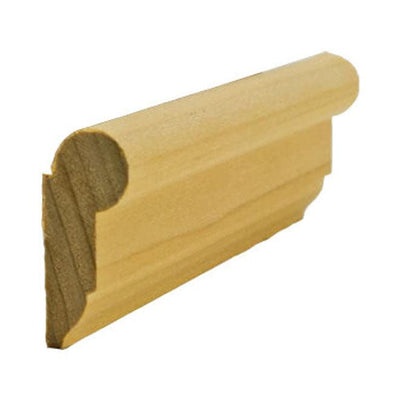 EWPC11 Picture Hanging Rail Moulding, 11/16" x 1-5/8", Poplar, 94"