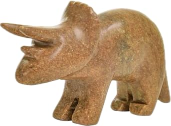 STUDIOSTONE CREATIVE DIY Arts & Crafts Carving Kit Kids Adults Triceratops Sculpture Soapstone STUDIOSTONE CREATIVE