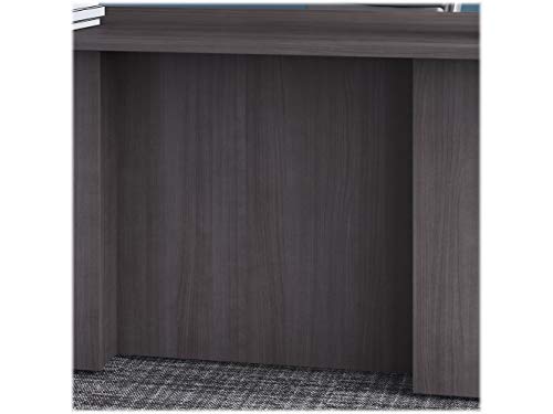 Bush Business Furniture Office 500 U Shaped Executive Desk with Drawers and Hutch, 72W, Storm Gray Bush Furniture
