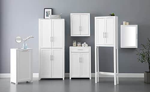 Crosley Furniture Savannah Tall Pantry, White Crosley Furniture