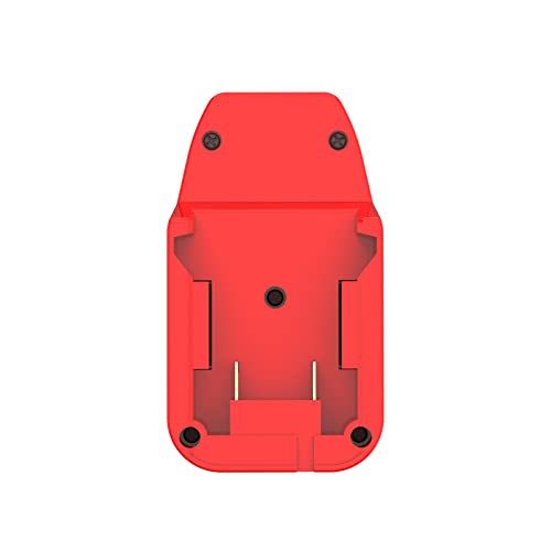 Adapter Fits Ba uer 20v Cordless Tools for Milwaukee M18 RED (NOT V18) Slider Lithium Batteries - Adapter Only LQ-18RY