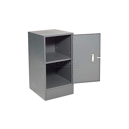 Global Industrial 60" W x 30" D Workbench, 1-3/4" Laminate Square Edge Top, 2 Drawer/Cabinet Global Industrial