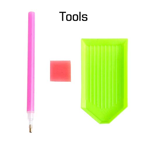 5D DIY Diamond Painting, Pirates of The Caribbean Captain Jack Movie Poster 5 Pieces Diamond Painting Kits for Adults Full Drill Square Diamond Gem Art Beads Painting for Kids 17.7x37.4 inches Yartmixs