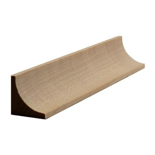 EWCC12 Cove Trim Moulding., 3/4" x 3/4", Maple, 94" Newmouldings