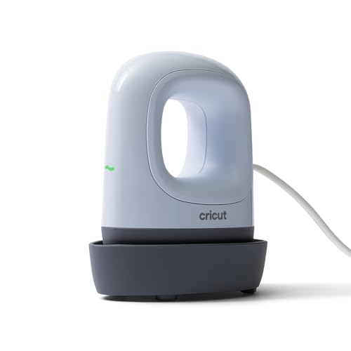 Cricut EasyPress Mini™ LT - Blue - Mini Heat Press for Pressing Shoes, Baby Clothes, T-Shirts, & More - Easy to Use with a Single Setting - Precision Tip - Compact & Portable Mini Iron Cricut