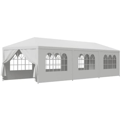 BBBuy 10’X30’ Outdoor Canopy Tent with Removable Sidewalls Gazebo Shelter Pavilion for Backyard BBQ Camping Picnic Parties Wedding Ceremony, Easy Assemble and Removable
