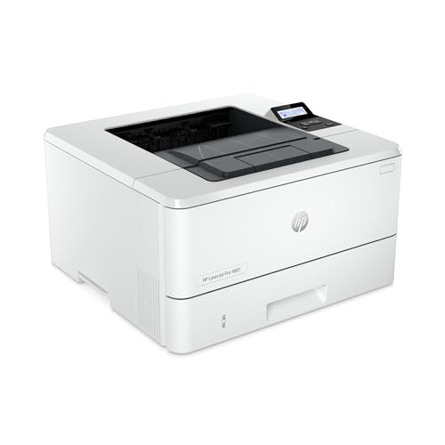 HP LaserJet Pro 4001n Black & White Printer, Print, Fast speeds, Easy setup, Mobile printing, Advanced security, USB, Ethernet Connection, Best-For-Office HP