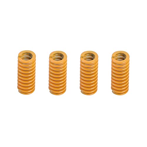 Comgrow Creality 4Pcs Metal Leveling Nuts and Springs Upgraded Set for Ender 3/3 Pro/3 V2/Ender 3 Neo/Ender 3 V2 Neo/Ender 3 S1/Ender 3 S1 Pro Ender 5 Plus/CR 10 Series 3D Printer Bed Staying Level Comgrow