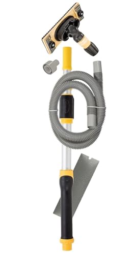 Hyde Tools 09175 Drywall Vacuum Sander, SILVER ,GRAY, With Pole Hyde