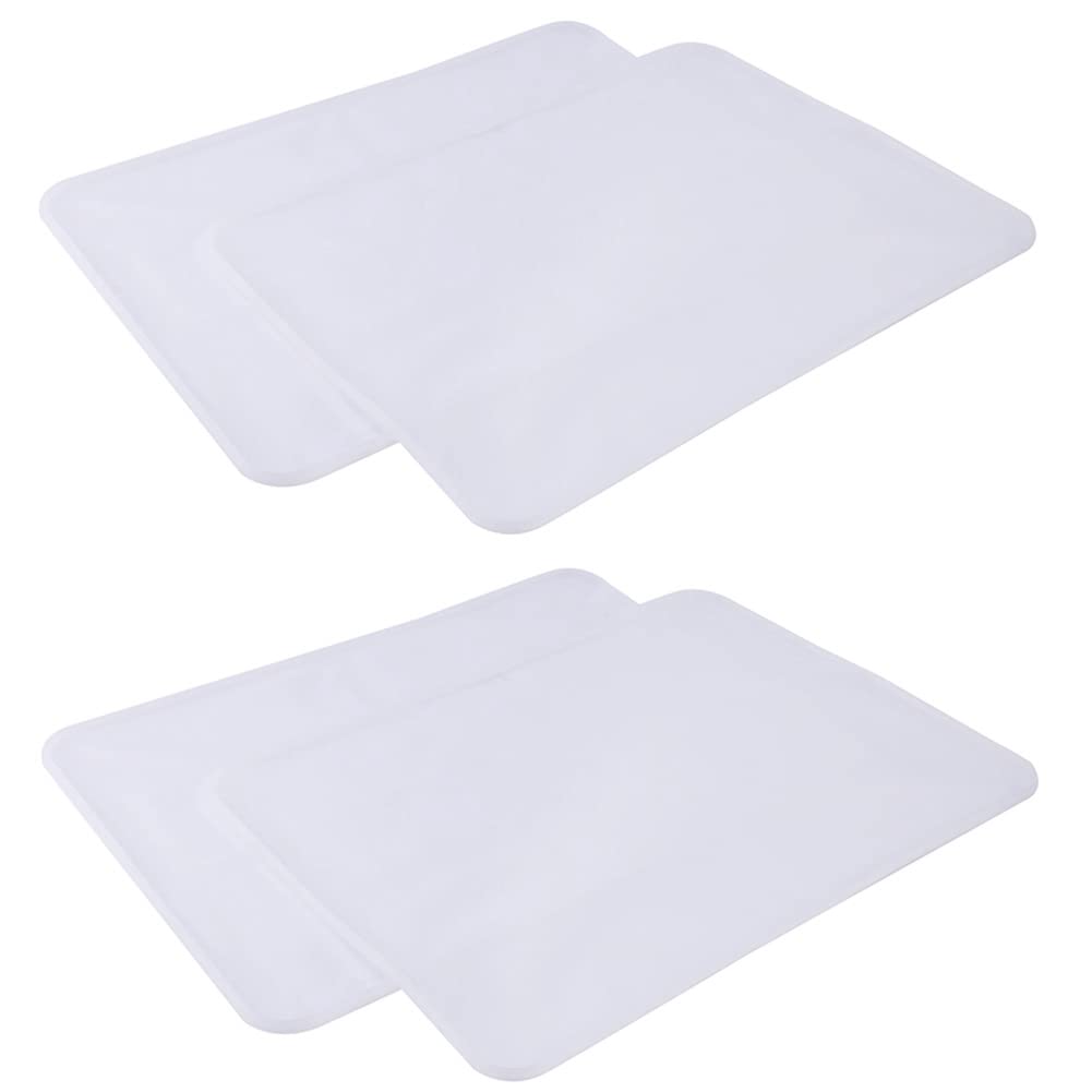 Ruitutedianzi 4PCS Silicone Vacuum Sheet 3D Silicone Film for -3042 3D Sublimation Transfer Heat Press Machine Ruitutedianzi