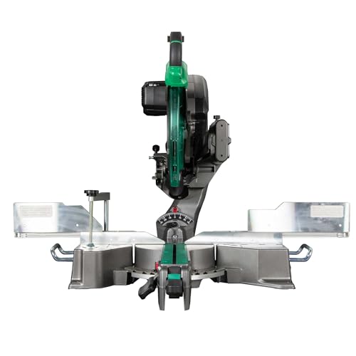 Metabo HPT 36V MultiVolt 12-Inch Dual Bevel Sliding Miter Saw, Torque Boost Technology, Precise Xact Cut Shadow Line, Upfront Bevel Controls, One Touch Miter Lock, Tool Body Only, C3612DRAQ4 Metabo HPT