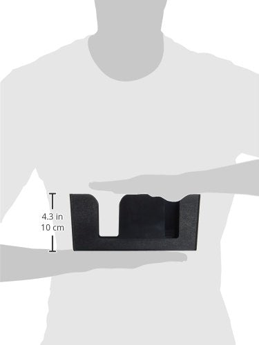 Winco BC-6 Bar Caddy with 6 Compartments,Black,Medium Winco