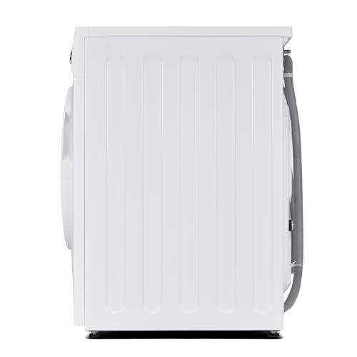 Midea 24 Inch Washer and Dryer Combo, All in One Washer and Dryer 2.7 cu.ft 26lbs, Ventless Washing Machine, Steam Care, Overnight Dry, 1400 RPM, 16 Cycles Front Load Washer, Full-Automatic, White Midea