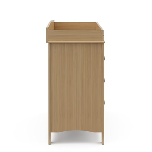 Graco Noah 3 Drawer Changing Table Dresser (Driftwood) – GREENGUARD Gold Certified, Includes Interlocking Drawer System Graco