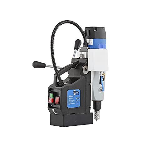CS Unitec | MABasic 400 Portable Magnetic Drill Press | 1050W 2-Speed Benchtop Power Drill Machine w/up to 1-5/8" Diameter & 6-1/3" Depth of Cut CS Unitec