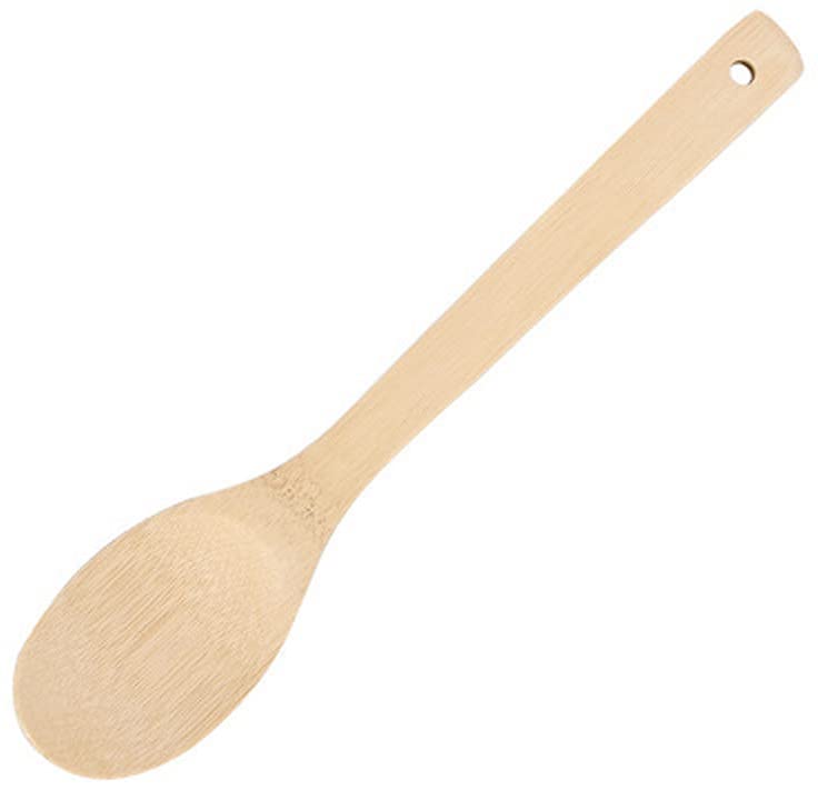 HipGirl Wooden/Bamboo Kitchen Utensils Set & Kitchen Gadgets, Kitchen Essentials Cooking Utensils, Spatulas, Spoons and Crepe Spreader (3pc Set-Spoon, Flat and Pointed Spatula) HipGirl