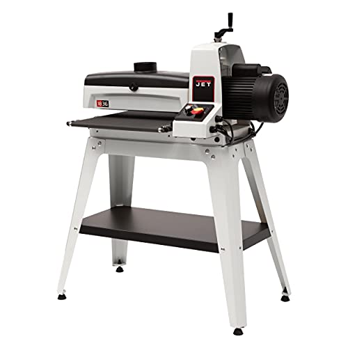JET 18-Inch Drum Sander with Open Stand, 1-3/4 HP, 1Ph 115V (Model JWDS-1836) Jet
