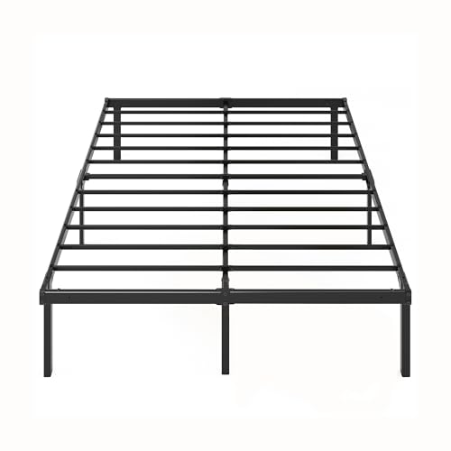 ZINUS Caleb 14 Inch Metal Platform Bed Frame, Foldable Steel Frame, No Box Spring Needed, Easy Assembly, King ZINUS