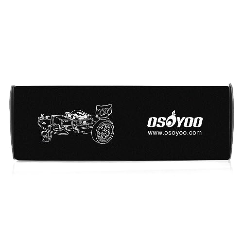 OSOYOO Model 3 Robot Car DIY Starter Kit for Arduino,Educational Motorized Robotics, Remote Control App, Learning How to Code, IOT Mechanical Coding for Teens and Adults OSOYOO