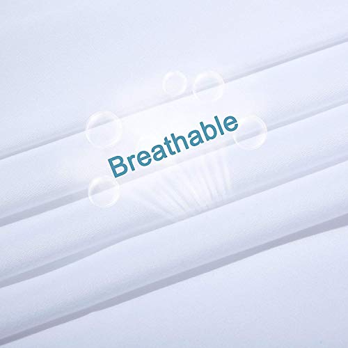 Queen Size Flat Sheet Single - 300 Thread Count 100% Egyptian Cotton Quality - Hotel Collection Luxury Flat Sheet Sold Separately - White Meicotton Bedding