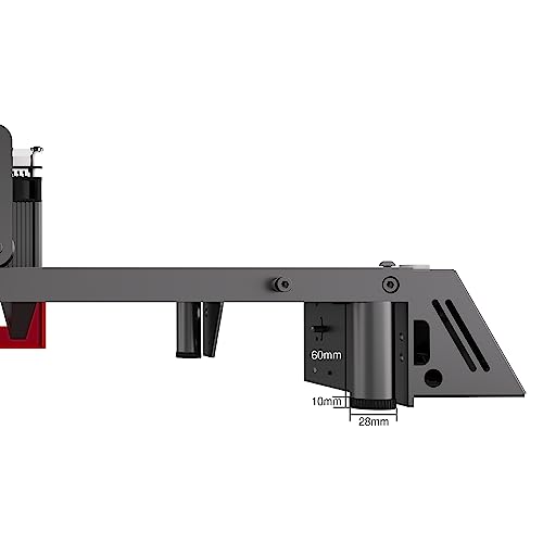 Longer RAY5 20W Laser Engraver with Air Assist Kit,4-in-1 Rotary Roller, and 16 Pcs Raiser, High Precision Laser Cutter and Engraver for Wood, Metal, Acrylic, Cylindrical Objects, Tumblers Longer