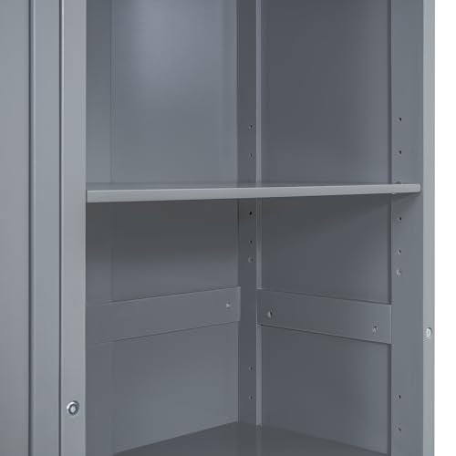 Ball & Cast Murphy Bed Queen Size with Five-Layer Cabinet,Solid Wood Storage Hidden Wall Bedframe,W/Folding Designed,Space-Saving,for Home Office,Study,Guest Room,Gray Ball & Cast