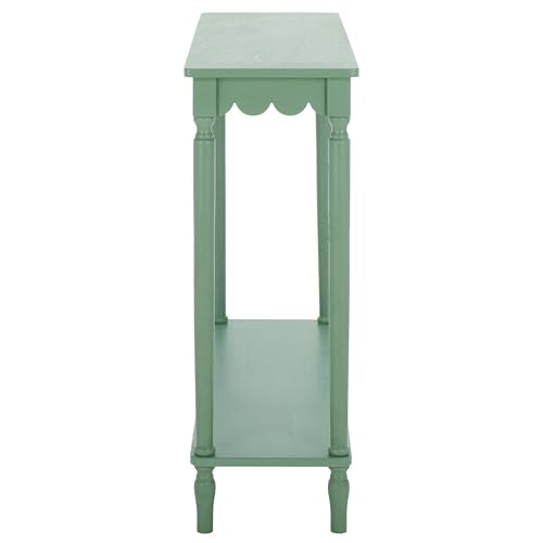 SAFAVIEH Home Collection Haven French Country Farmhouse Sage Console Table for Entryway, Living Room, Foyer SAFAVIEH